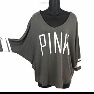 Victoria’s Secret Pink v neck 3/4 Dolman sleeve